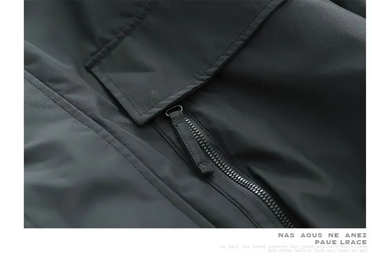 Spring Autumn Windbreak Jackets Men Japanese Vintage Fashion Three-dimensional Hoodie Loose Male Coat Bomber Jacket Men Clothing