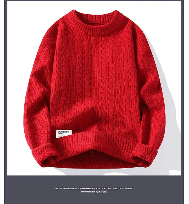 New Spring Men O-neck Sweaters Knitted Pullovers Man Outwear Loose Casual Sweaters Good Quality Male Streetwear Pullovers 4XL