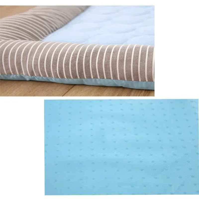 Cooling Pet Bed Cats Accessories Dog Houses and Habitats Accessory Basket Puppy Goods Cushions House Kitten Products Beds