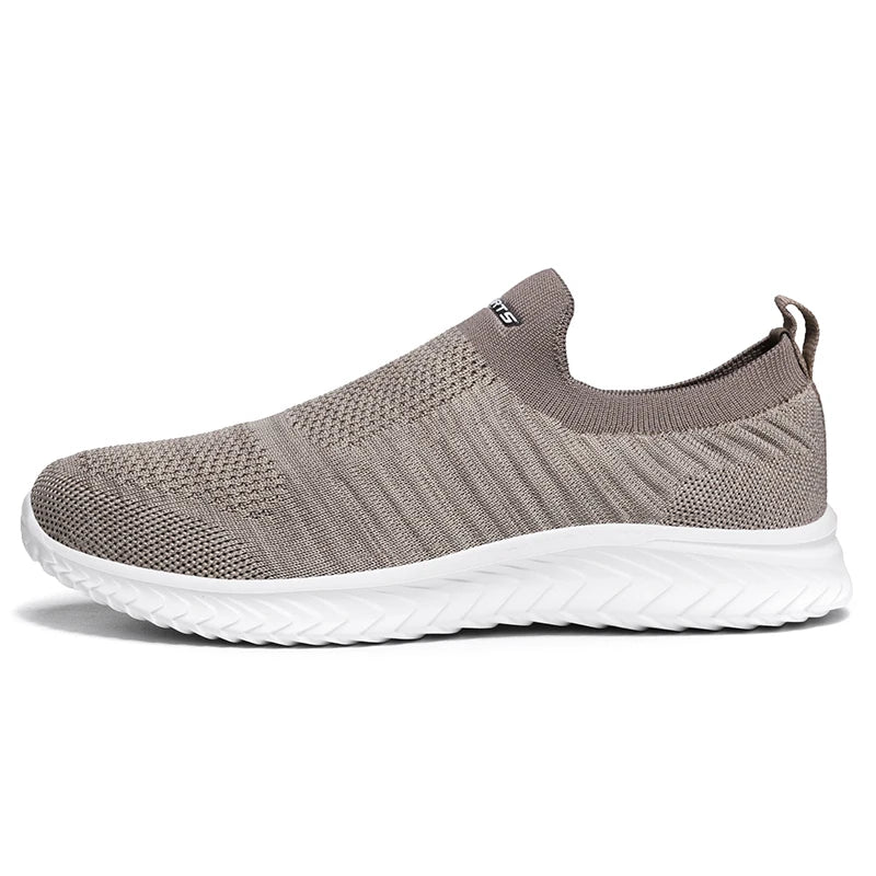 Summer Fashion Men Sneakers Breathable Men Shoes Fashion Slip On Sneakers For Men Cheap Men Loafers Shoes Without Laces