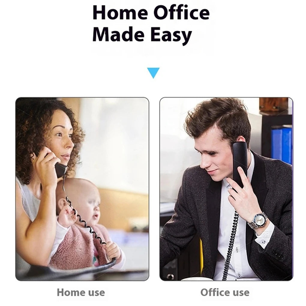 Corded Phones Landline With Answer Phone For Home or Office Home Telephone Business Fixed Landline Phone Corded No Batteries