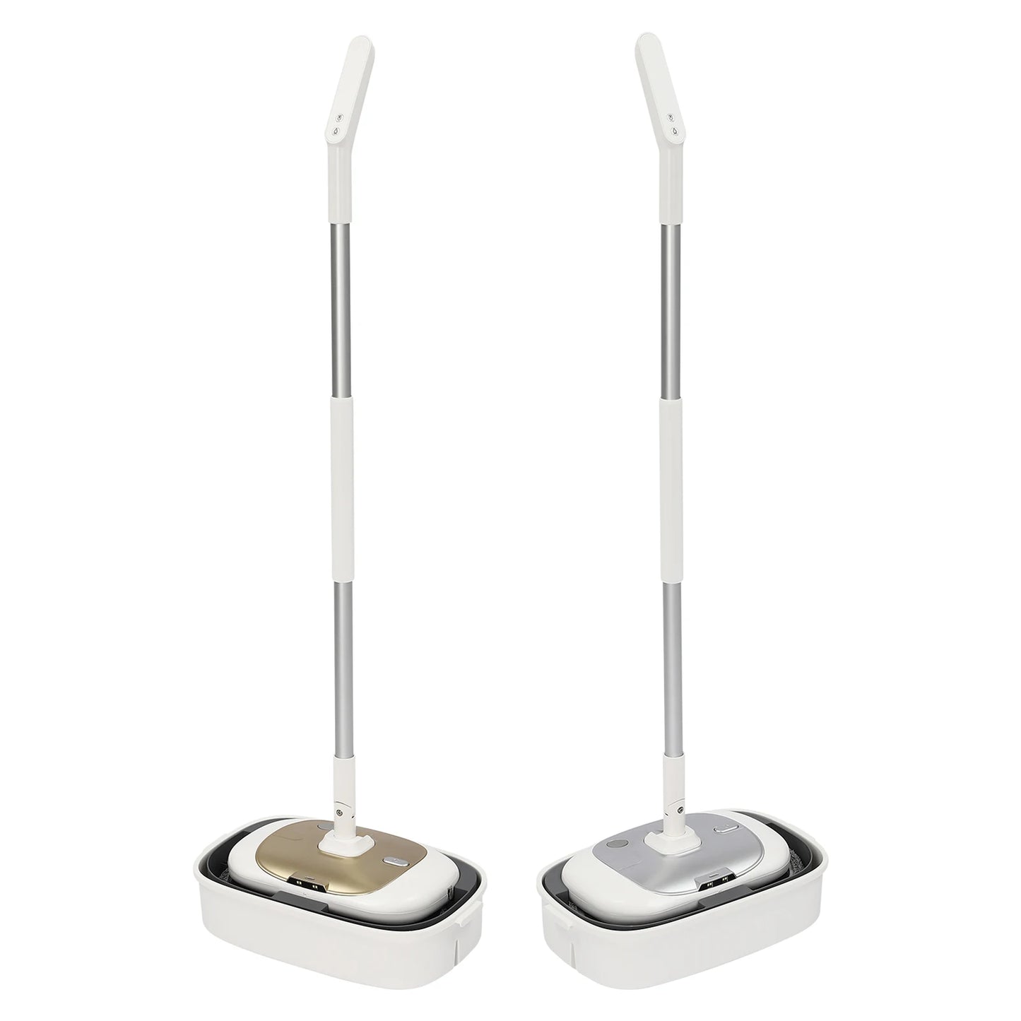 Cordless Electric Spin Mop and Bucket Set Mops Floor Cleaning Tools 150RPM Spin Mop with 400ML Water Tank for Door Windows Floor