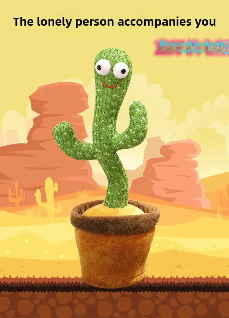 Magic Twist Talking Cactus Toy Dancing Cactus Swing Singing