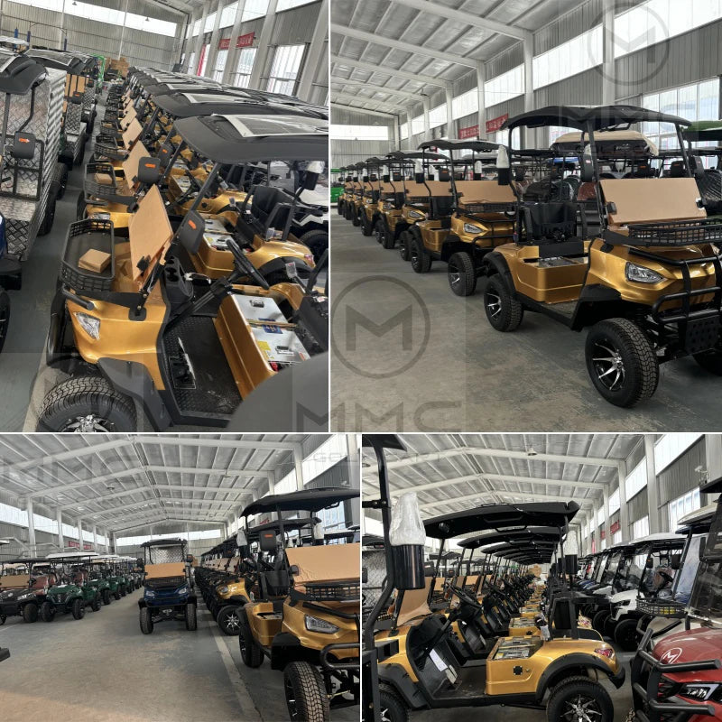 Factory Direct Sales 4 Seater Golf Cart Prices Are Practical Electric Scooter Global Sale New Lifted Golf Cart With cargo box