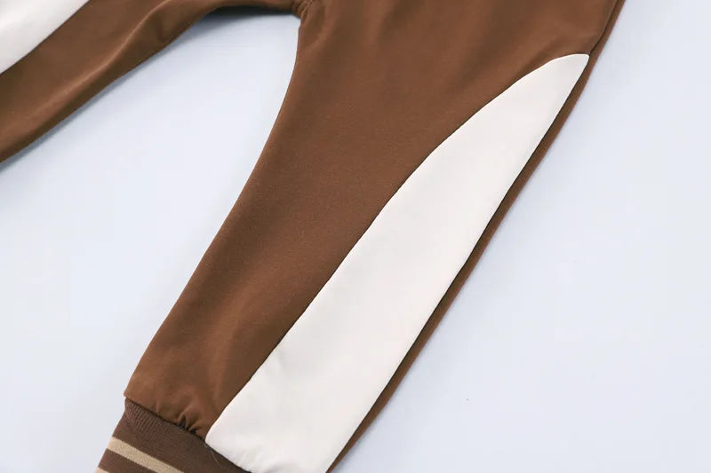 Boys Baseball Clothing Sets Kids Casual Sportwear Suit Girls Coats+Pants 2Pcs Spring Autumn Baby Thin Tracksuit Outfits 1-4 Year