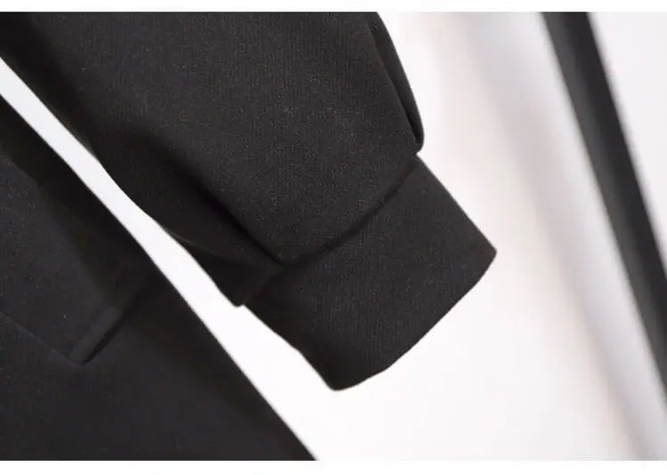 Femme Wool Jacket Women 2025 New Autumn Winter Coat Female Outerwear Short Windbreaker Long Sleeve Tops Black Overcoats