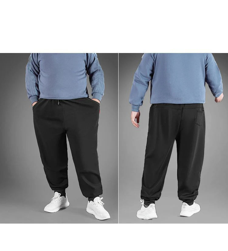 Men's Plus Size 12XL Sports Pants Autumn Spring Trendy Loose Casual Pants 180kg 11xl joggers track pants