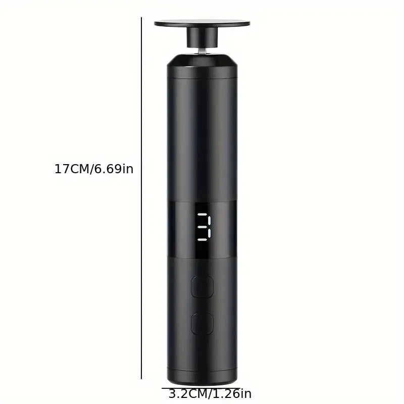 Electric 2-in-1 foot grinder and nail grinder - USB foot repair equipment with 3-speed adjustment and 16 interchangeable heads