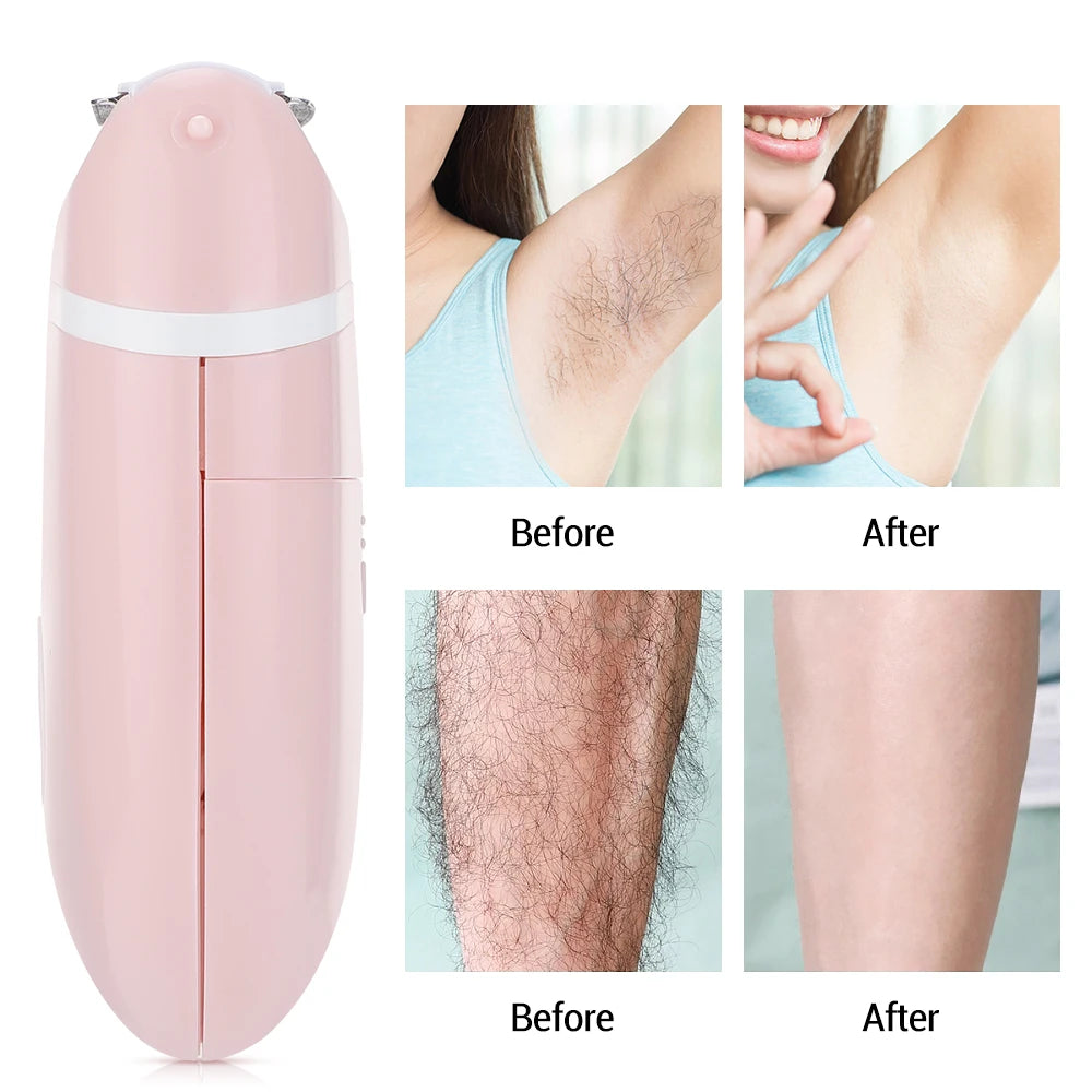 3 in 1 Hair Removal Machine Painless Epilator Women's Electric Shaver Bikini Private Parts Armpit Whole Body Shaving Depilation