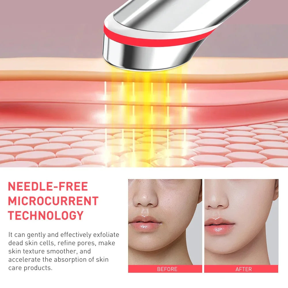 Age-R Booster H Skin Care Facial Home Beauty Device Facial Skin Care Tools Anti Aging Microcurrent Lift Face Care Therapy