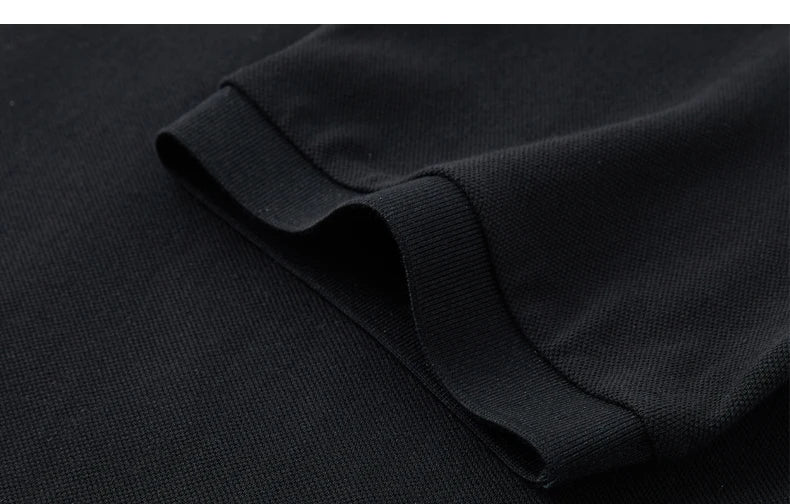 Men Plus Size Polo Shirt Oversized 6XL 7XL Summer Short Sleeve T Shirts Black Loose Male Shirt Male Clothing Ropa Para Hombre