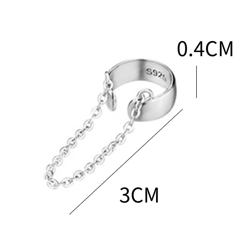 Pearl Ear Cuff Clip Earrings Non-Piercing Bone C-shaped Ear Ring Without Puncture Minimalist Earrings for Women Fashion Jewelry