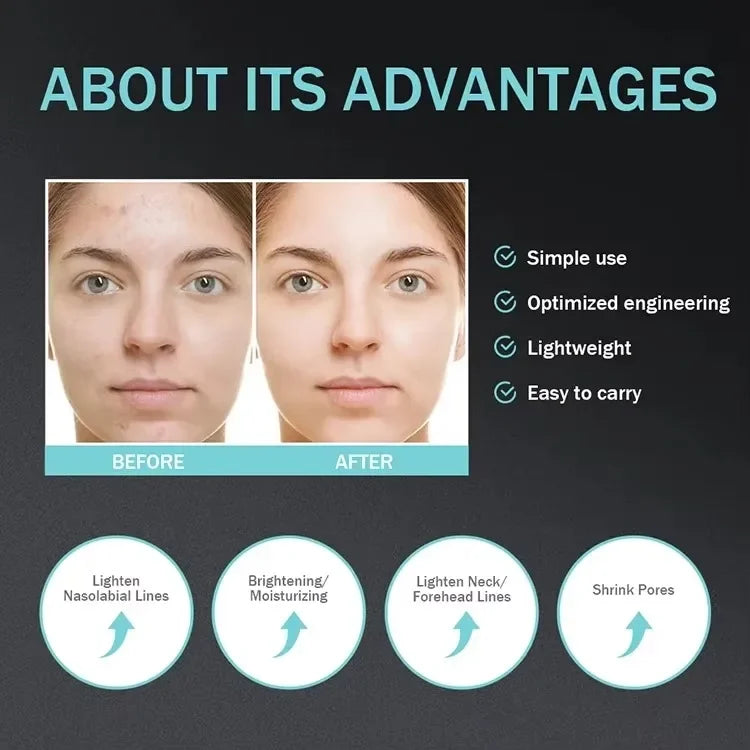Age-R Booster H Skin Care Facial Home Beauty Device Facial Skin Care Tools Anti Aging Microcurrent Lift Face Care Therapy