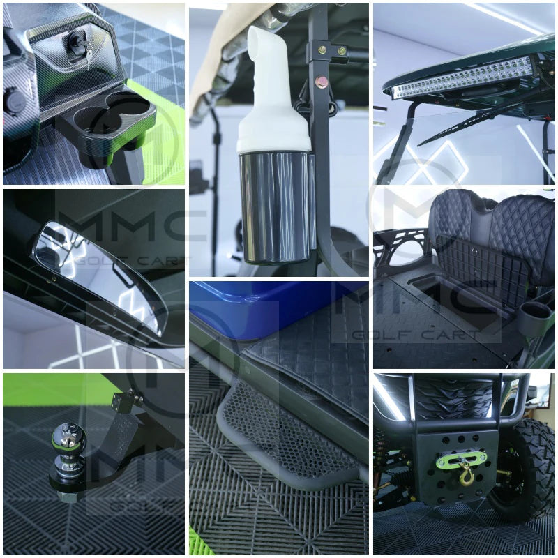 Factory Direct Sales 4 Seater Golf Cart Prices Are Practical Electric Scooter Global Sale New Lifted Golf Cart With cargo box