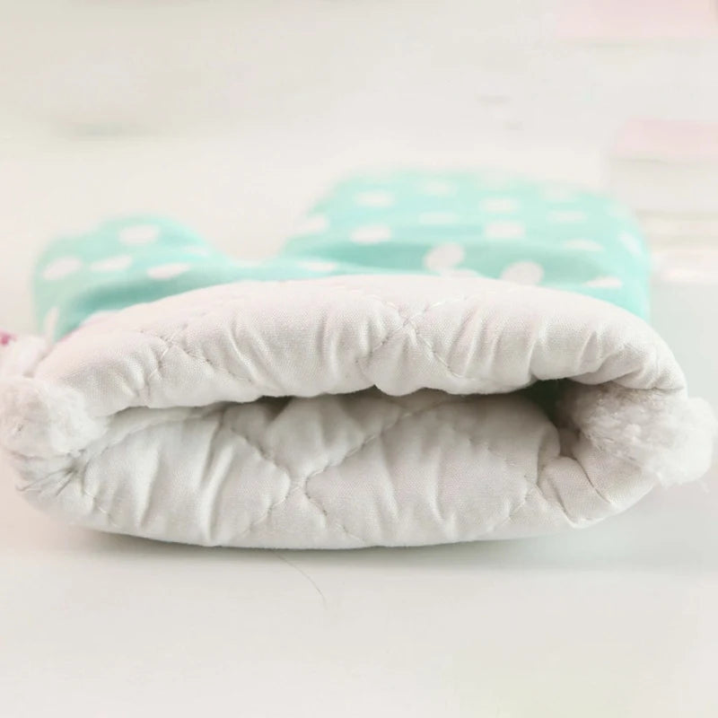 1Pcs Hot Oven Mitts Baking Anti-Hot Gloves Pad Oven Microwave Insulation Mat Baking Kitchen Tools