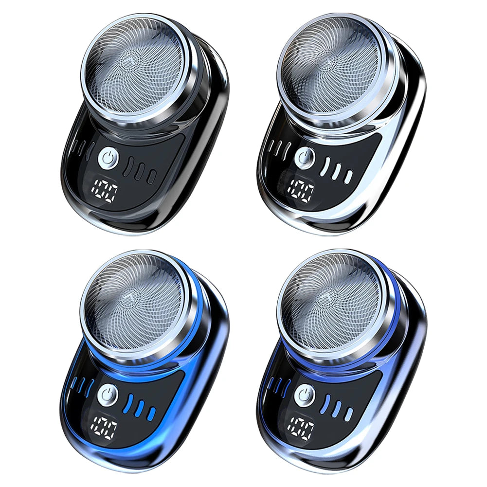 Mini Electric Travel Shaver For Men Pocket Size USB Charging Portable Painless Cordless Trimmer Knive Face Beard Razor