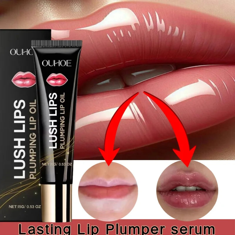 Lip Plumper Oil Instantly Volumising Increase Lip Elasticity Long-lasting Moisturize Lip Plumper Gloss Sexy Beauty Makeup