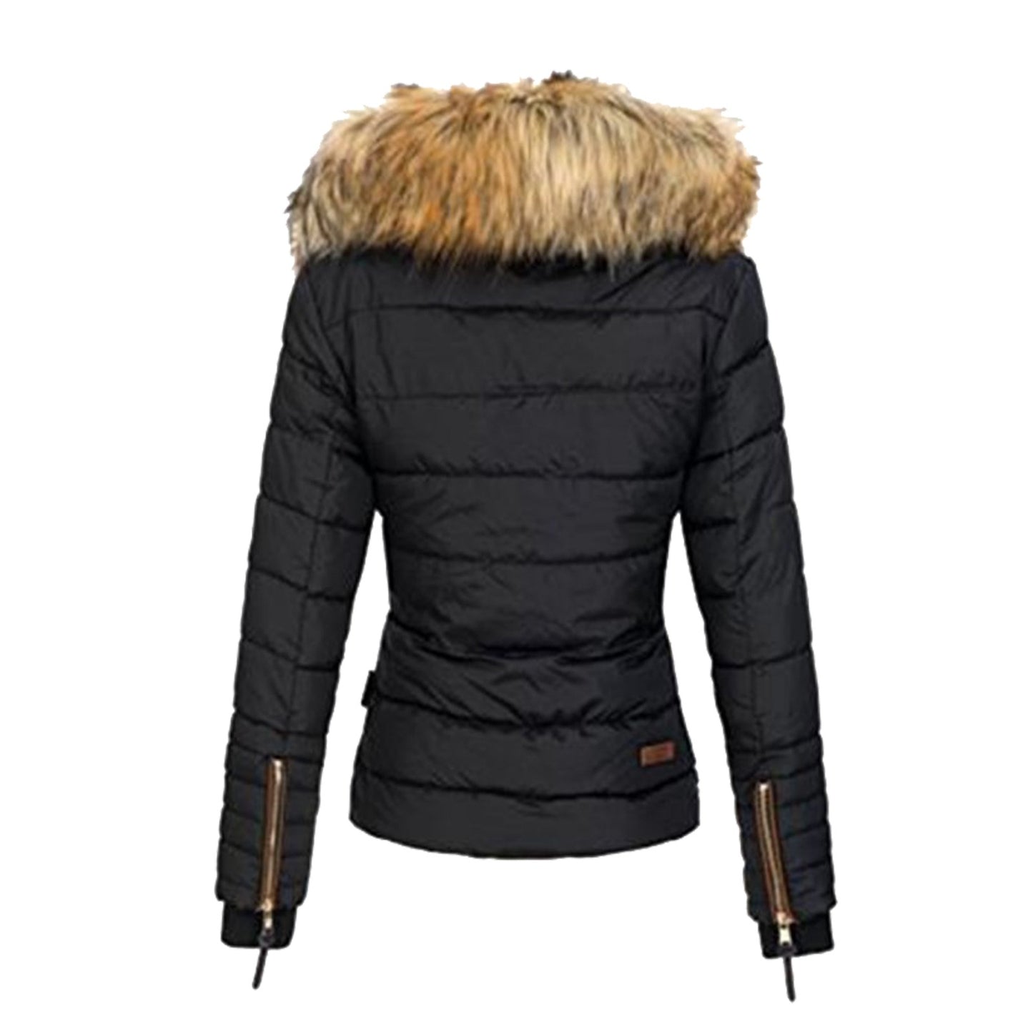 Coat Woman Winter Plus Size Collar Zipper Padded Jacket Winter Coat For Women 2023 Thick Warm Jacket  Woman Clothing