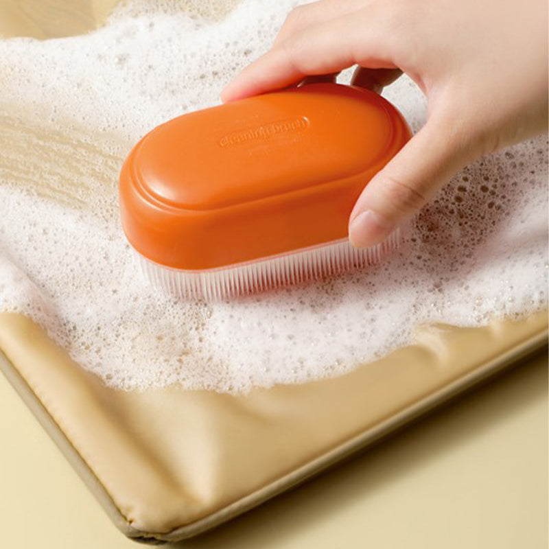 Clothes Scrubbing Brush Multifunctional Soft Fur Shoes Brush Household Minimalist Laundry Brush Cleaning Supplies