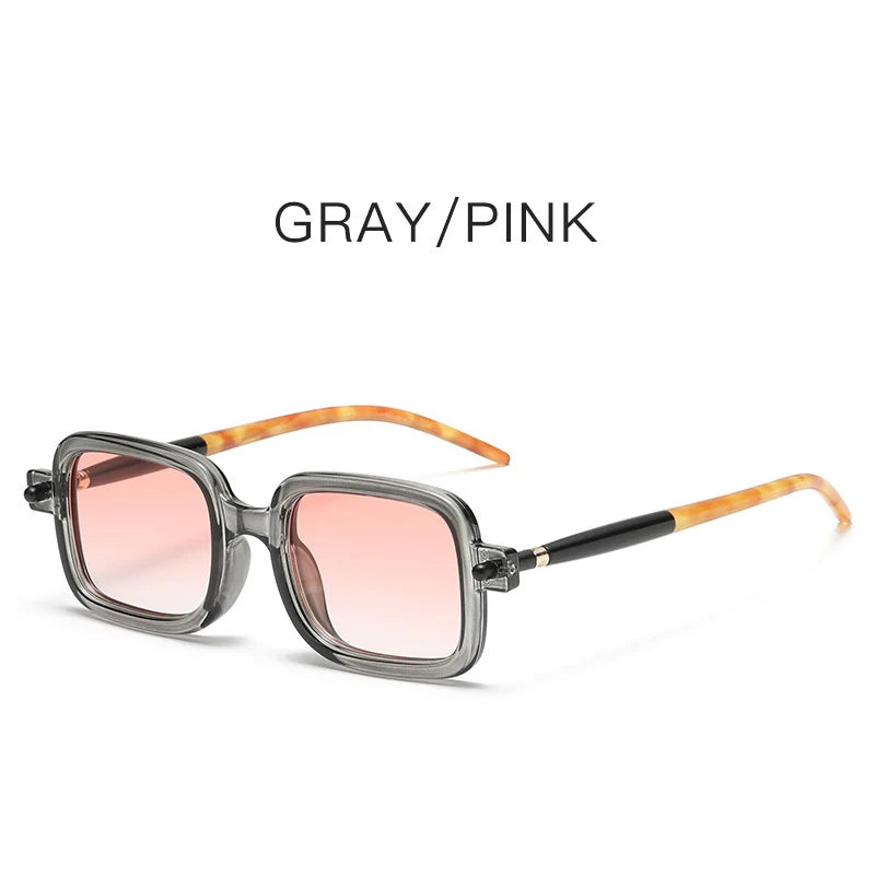 UVLAIK Myopia Optical Glasses Frame Men Women Retro Square Sunglasses Fashion Anti Blue Light Computer Goggles Eyglasses