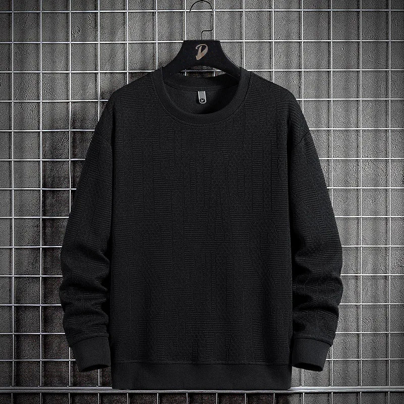 Men Sweatshirts Hoodies Oversized 6XL 7XL 8XL Plus Size Full Length O-Neck Pullovers Spring Autumn Streetwear Fashion Sportswear