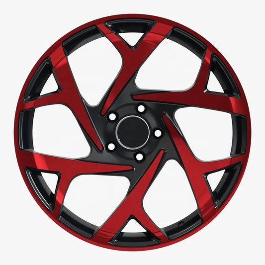 6061-T6 Aluminum Alloy Car Rim Custom Forged Car Alloy Wheels With 24 Inch PCD 5*112 5*120 5*114.3