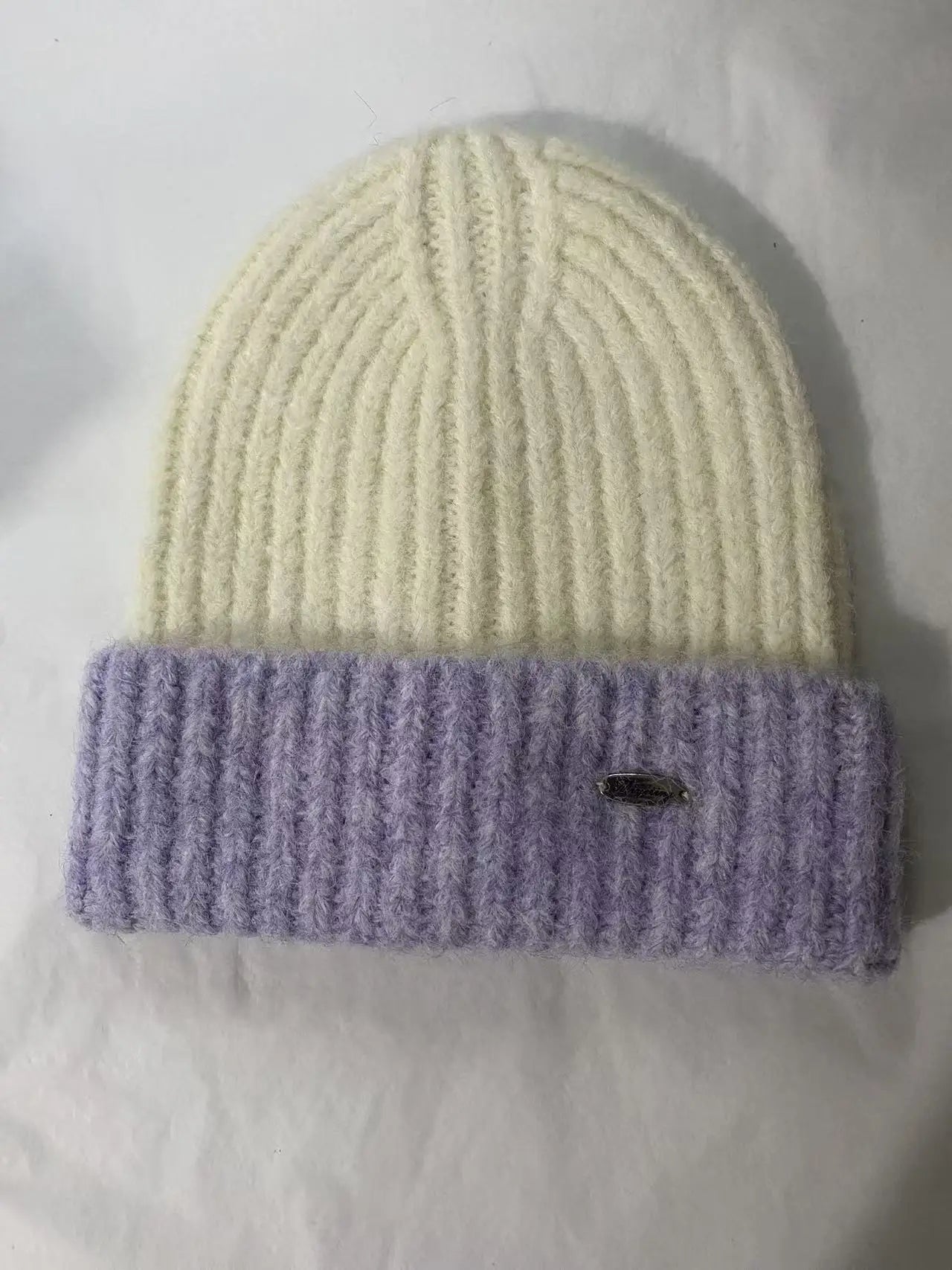 Korean wool hat men's autumn and winter 2025 new thickened warm headgear big head circumference showing small face knitted hat