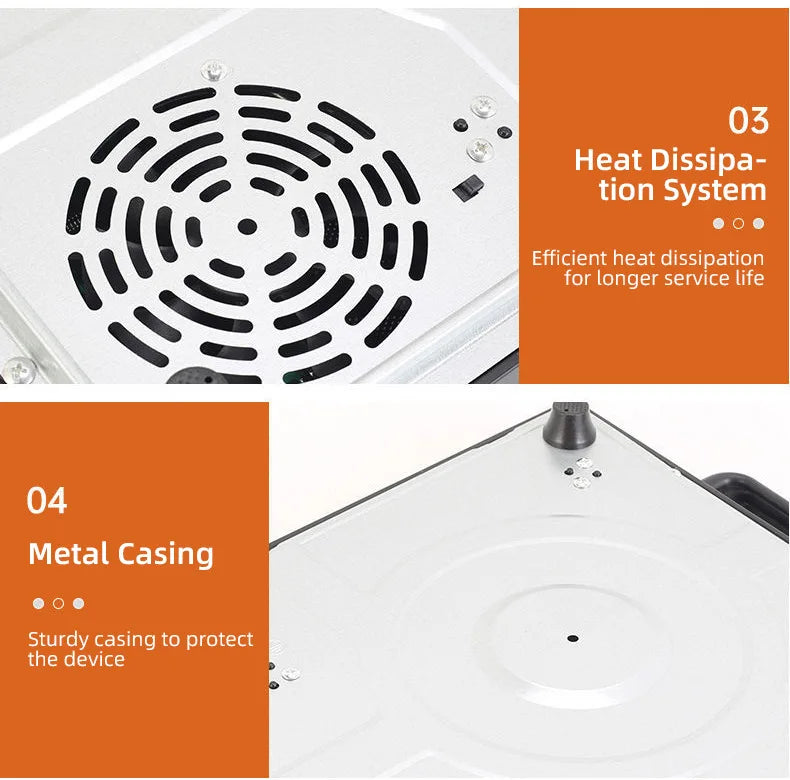 2200W Electric Ceramic Stove Cooktop Tea Maker Electric Hot Plate Heater Stove Heating Furnace Tea Stove Home Water Boiler 220V
