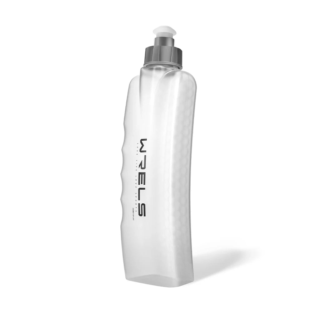 Upgraded Curved Sports Water Bottle with Easy Grip Running Cycling Belt Pack Fitness Hydration