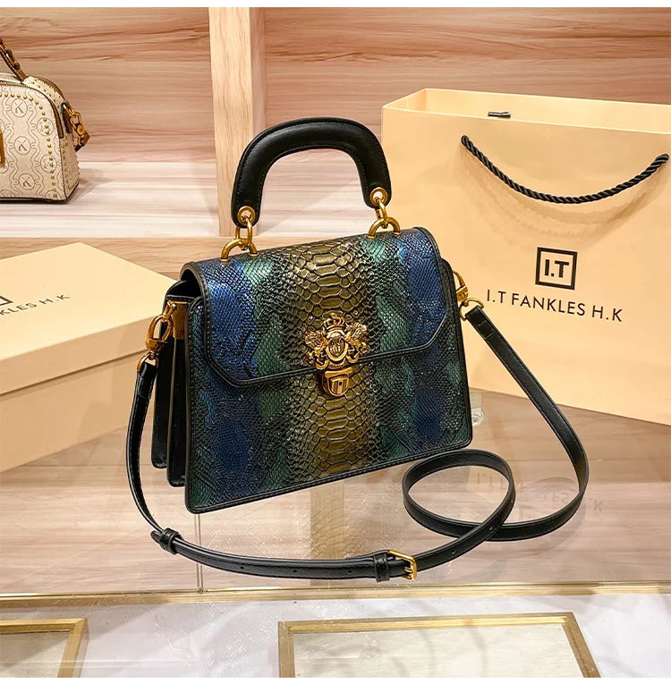 Light luxury brand women's handbag for spring and summer 2025, designer's high-quality shoulder bag, fashionable crossbody bag,
