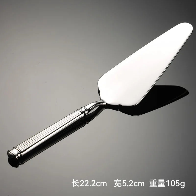 High Value 420 Stainless Steel Roman Cutlery Set Public Spoon Fork Knives Silverware Western Hotel Table Decoration Luxury Gift