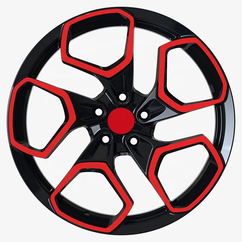 6061-T6 Aluminum Alloy Car Rim Custom Forged Car Alloy Wheels With 24 Inch PCD 5*112 5*120 5*114.3