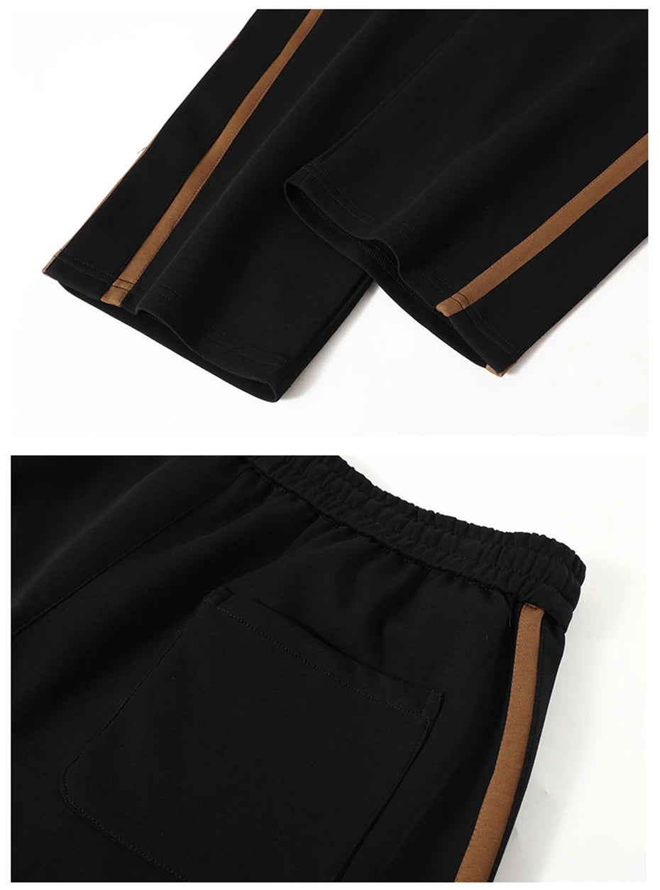10XL Plus Size Tracksuit Men Spring Autumn Sets Jacket Sweatshirt Pants Fashion Casual Male Suits Jacket Big Size 10XL