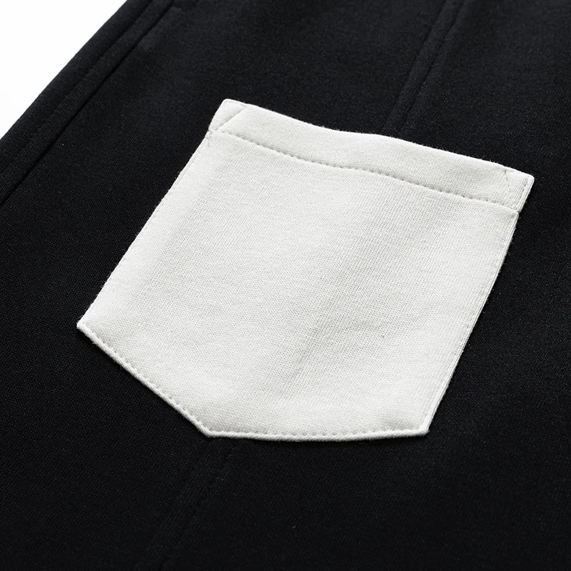 Plus Size Men 8XL Sweatshirts Set Pocket 6XL 7XL Oversized Jogging Streetwear Sport Street Male 2025 Long Sleeve Tops Pants Suit
