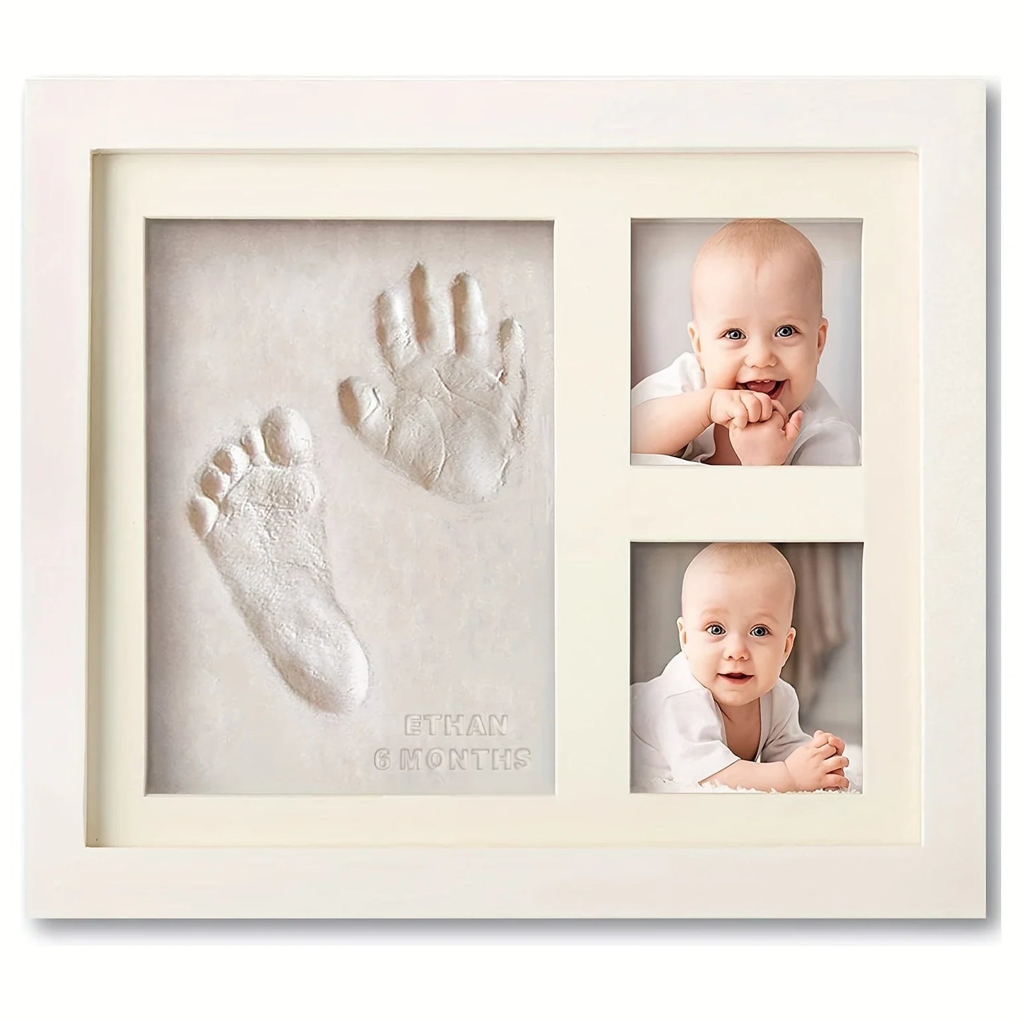 Baby Hands and Footprints Clay Photo Frame Create Lasting Memories with This Baby Hand and Footprints Kit gifts for boys girls