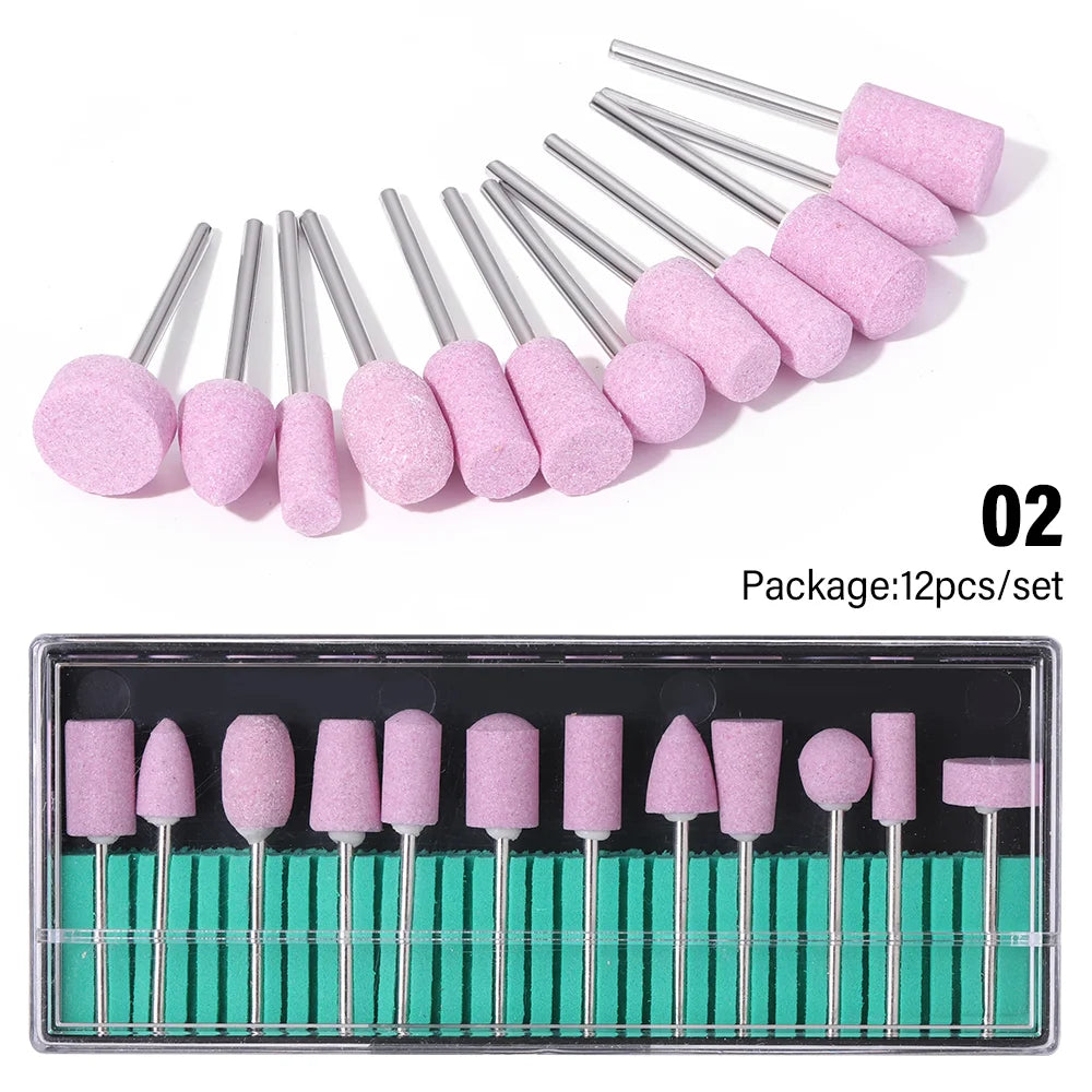 LULAA Electric Nail Drill Kit Rechargeable Cordless Manicure Kit Portable Nail Grinding Polisher for Trim Nails Exfoliating
