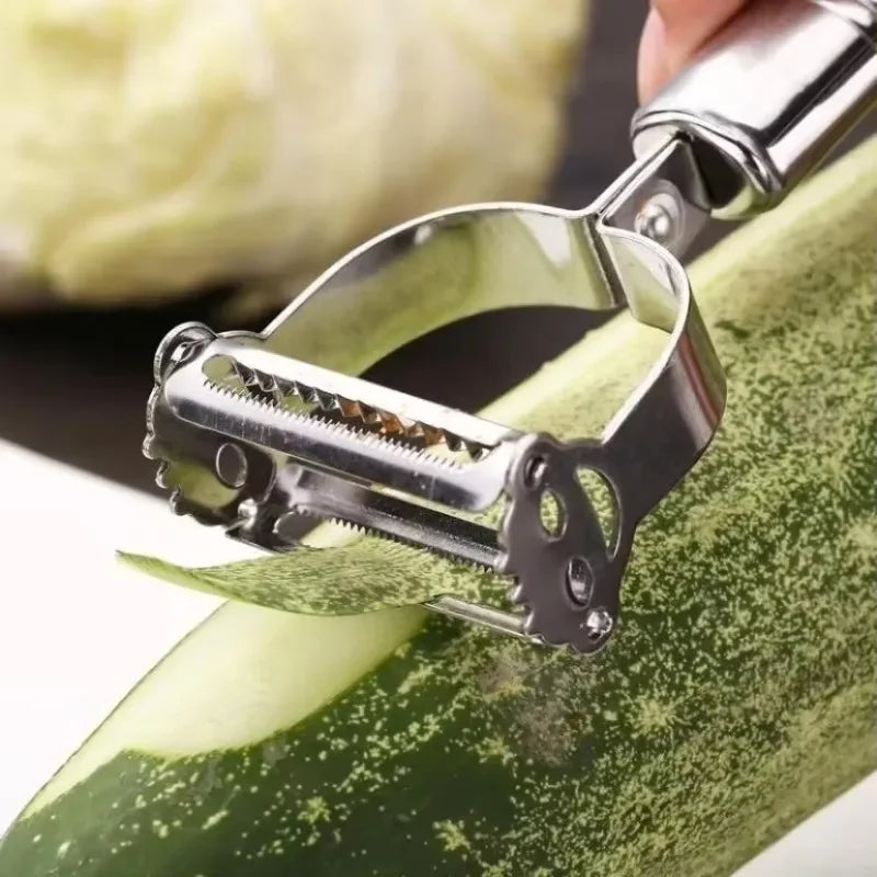 High Quality Stainless Steel Peeler Multifu Fruit Vegetable Peeler Home Kitchen Potato Fruit Manual Peeler Gadgets Wholesale