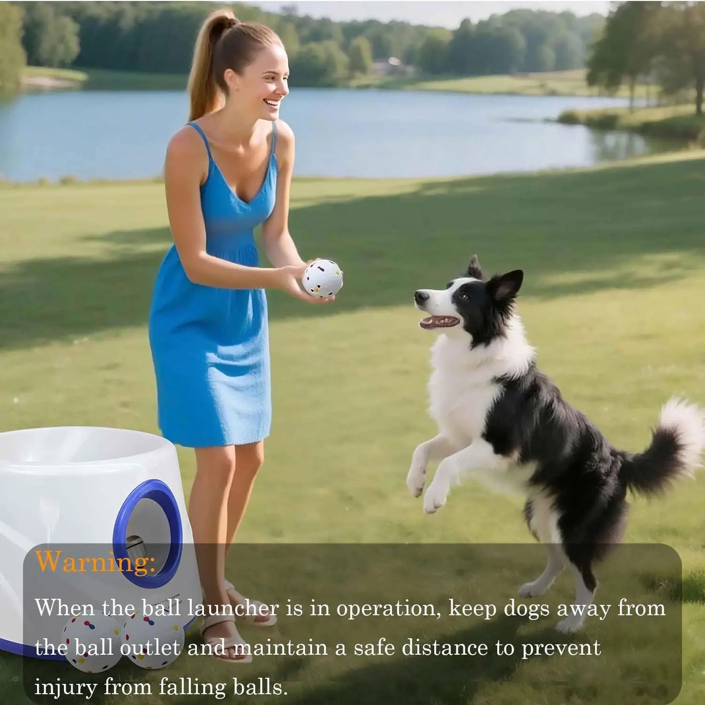 Improved Small-sized Pet Automatic Sensing Ball Throwing Machine Dog Outdoor Thrower Carrying 3 Balls Automatic Throwing Machine