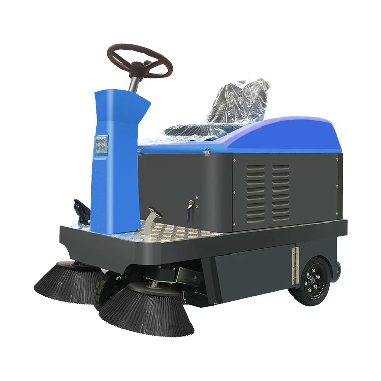 CleanHorse X2 Industrial Automatic Vacuum Drive Auto Floor Sweeper Machine Ride on Electric Street Road Sweeper