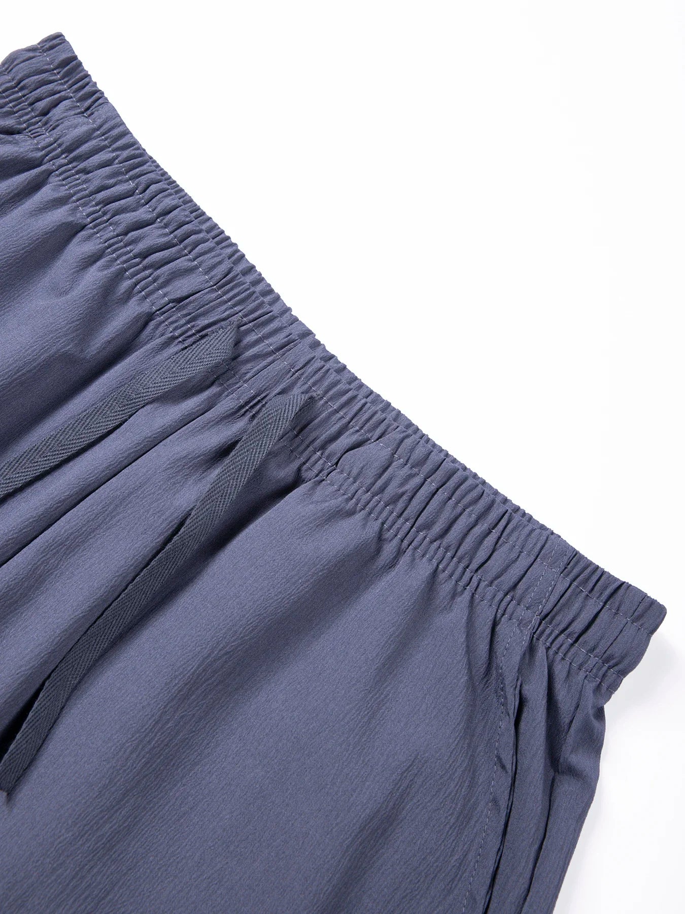 Summer New Men's Breathable Shorts Hawaii Beach Short Pants Male Solid Color Trousers Loose Lightweight Short Streetwear