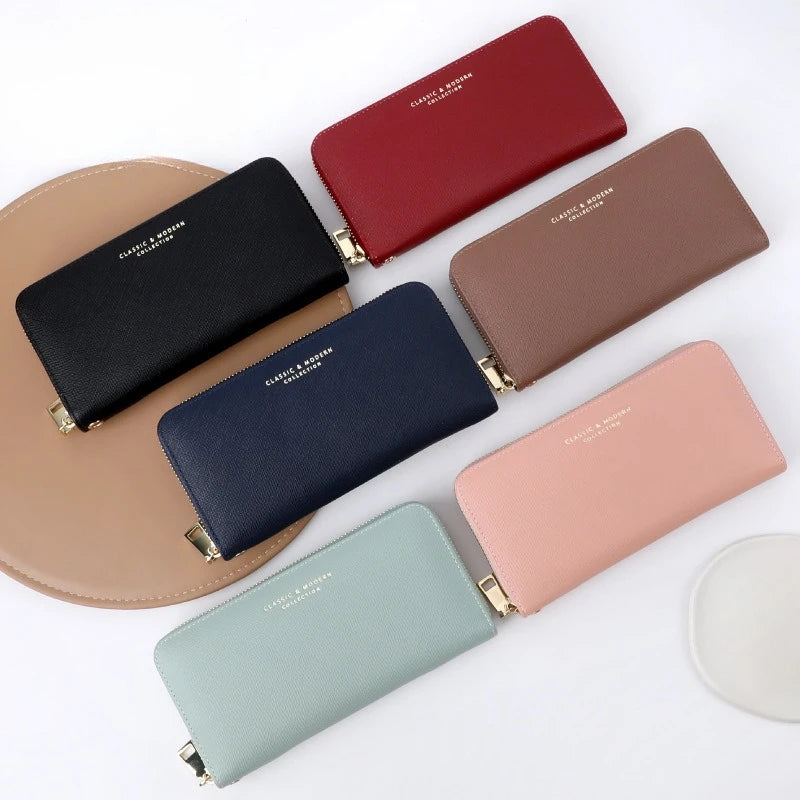 Women Wallet Fashion Purses for Woman Women's Long Style Simple Man Wallets Coin Purse Card Bag Woman's Bags Holders Luggage
