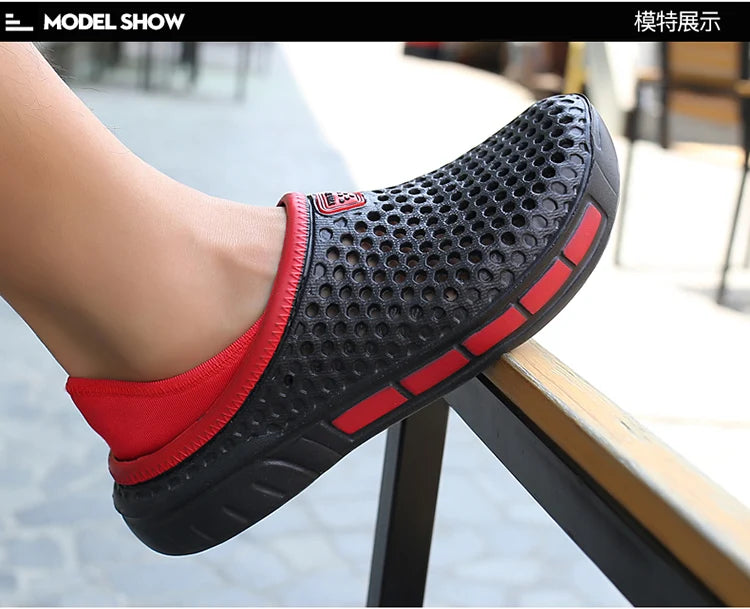 Plus size 47 Designer Summer Men's Sandals Outdoor Garden Men's Shoes Flat casual shoes Beach slippers Fashion slippers