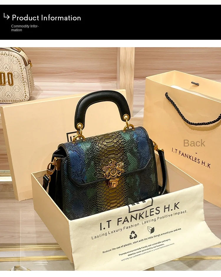 Light luxury brand women's handbag for spring and summer 2025, designer's high-quality shoulder bag, fashionable crossbody bag,
