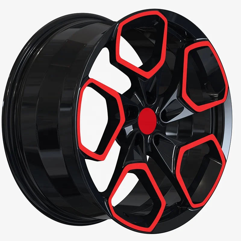 6061-T6 Aluminum Alloy Car Rim Custom Forged Car Alloy Wheels With 24 Inch PCD 5*112 5*120 5*114.3