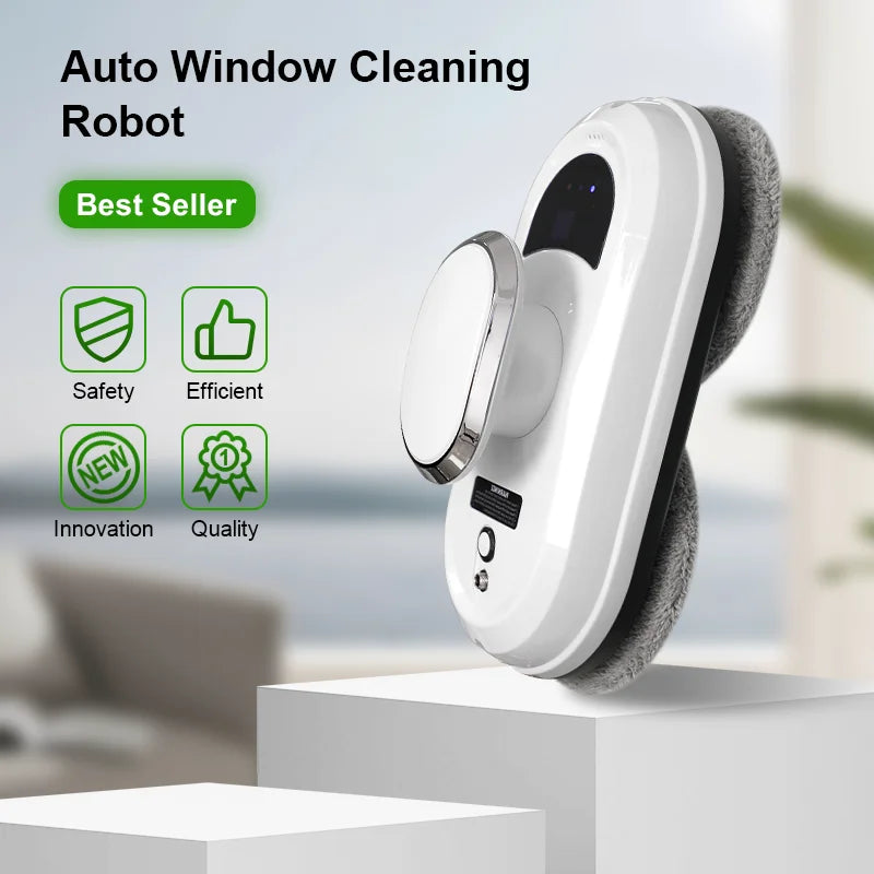 Window-cleaning robot intelligent window glass cleaning machine electric glass cleaner remote-controlled automatic window cleani