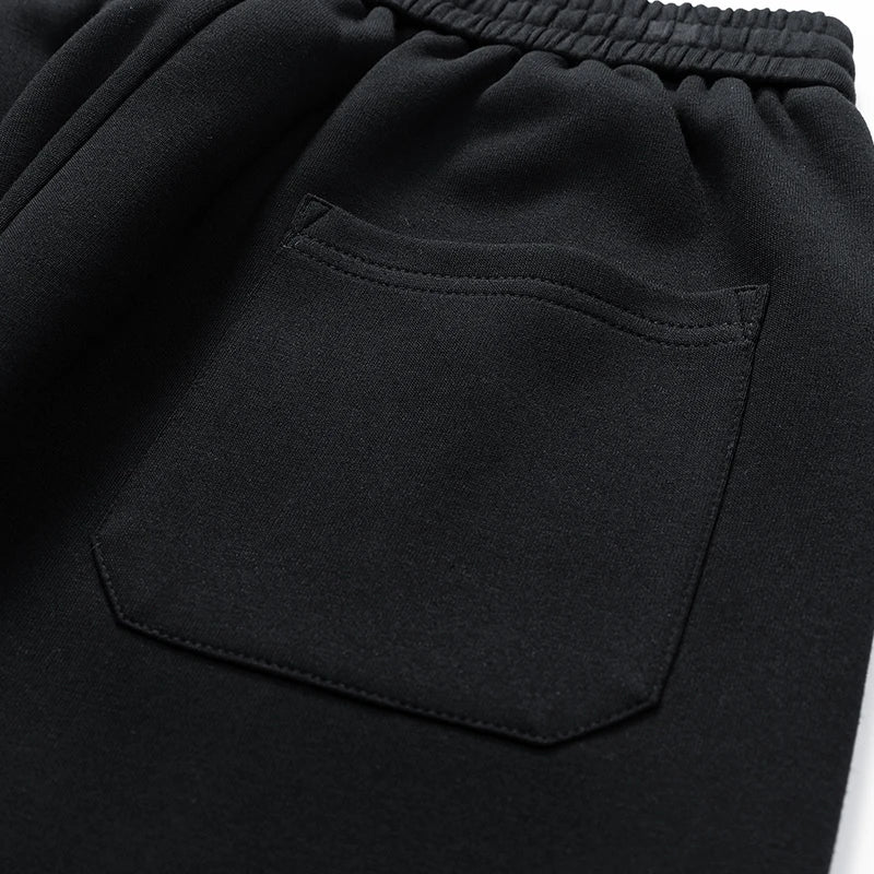 Plus Size Men 8XL Sweatshirts Set Pocket 6XL 7XL Oversized Jogging Streetwear Sport Street Male 2025 Long Sleeve Tops Pants Suit
