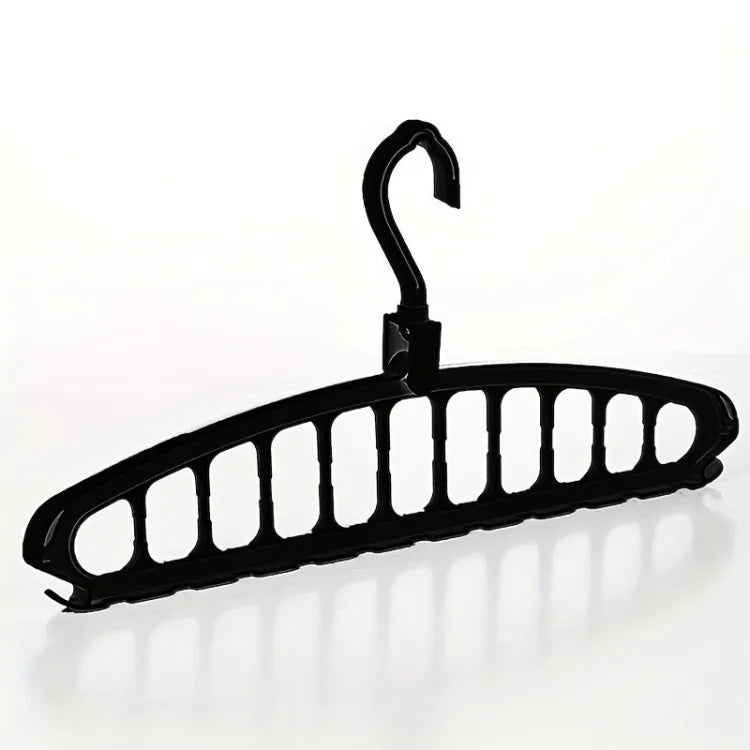 Rotating clothes hanger for both horizontal and vertical use,multifunctional clothes hanger,for household clothes drying storage