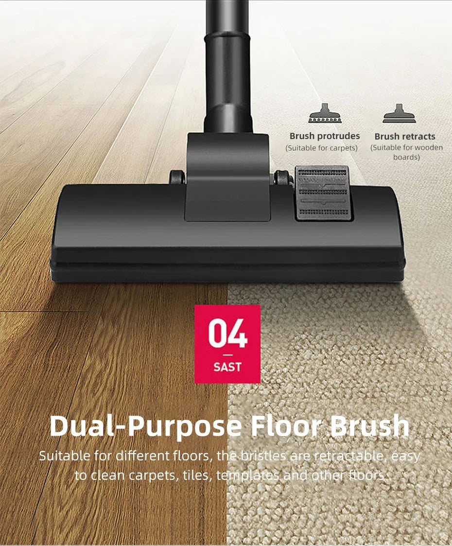 Multifunctional Vacuum Cleaner With Dust Collection Function Suitable for Home Garage Workshop Industrial Dry Wet Cleaning