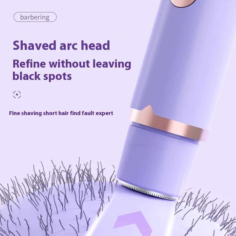 Double-head New Generation Body Hair Trimmer For Face Body Intimate Areas Removable Cutter Head Assembly For Easy Cleaning