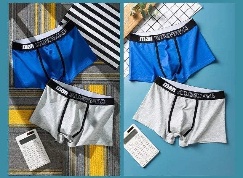 Men Boxers Shorts Underwear Men Home Underpants Printed Men Boxer Cuecas Cotton Soft Male Panties Homme Underwear Men